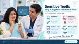 Causes of tooth sensitivity to hot and cold explained